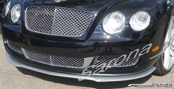 Custom Bentley GTC  Convertible Front Add-on Lip (2005 - 2009) - $790.00 (Part #BT-023-FA)